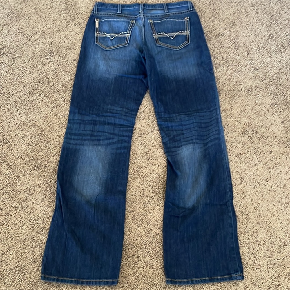 Men's Cinch relaxed bootcut denim jeans like new
